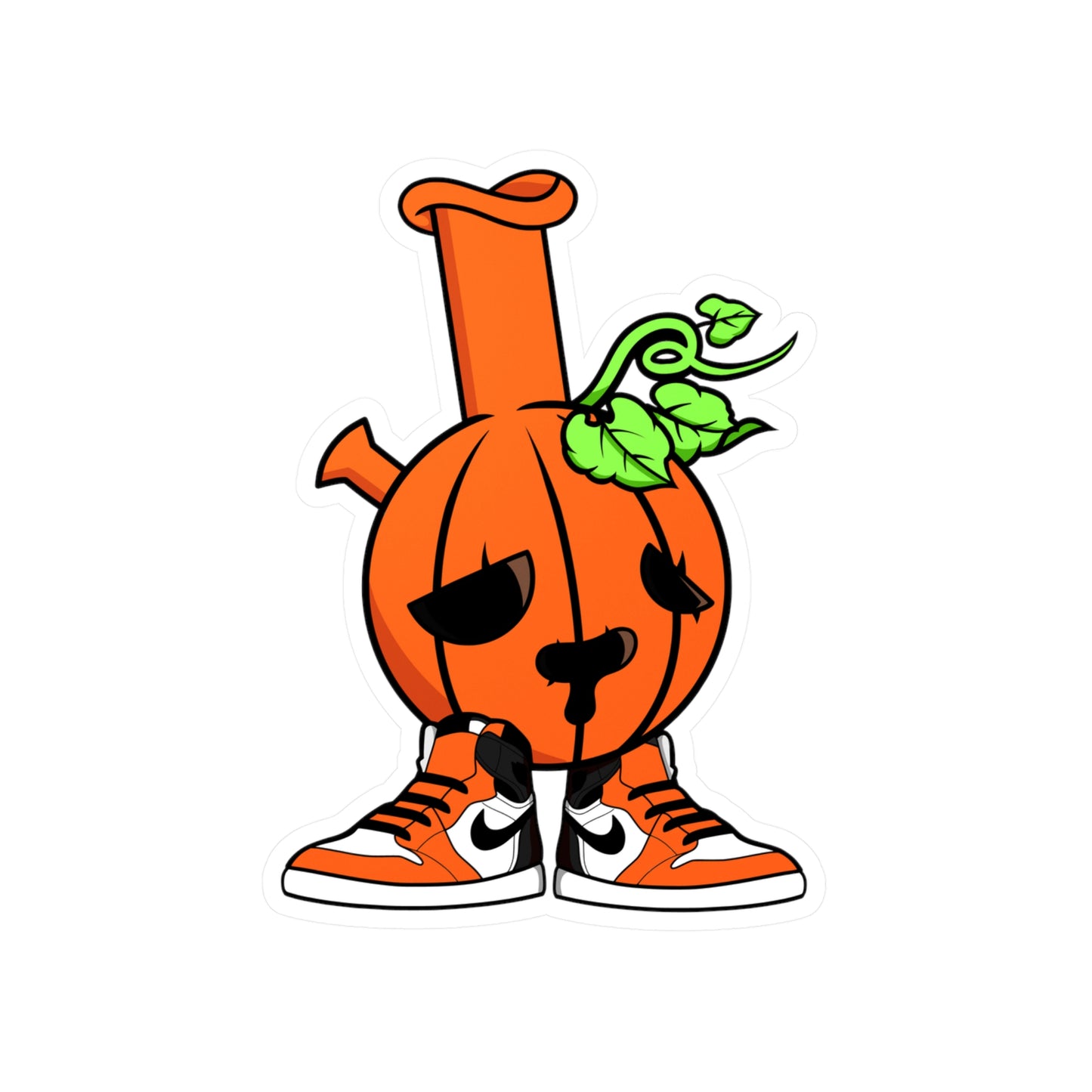 Pumpkin Buddy Vinyl Sticker