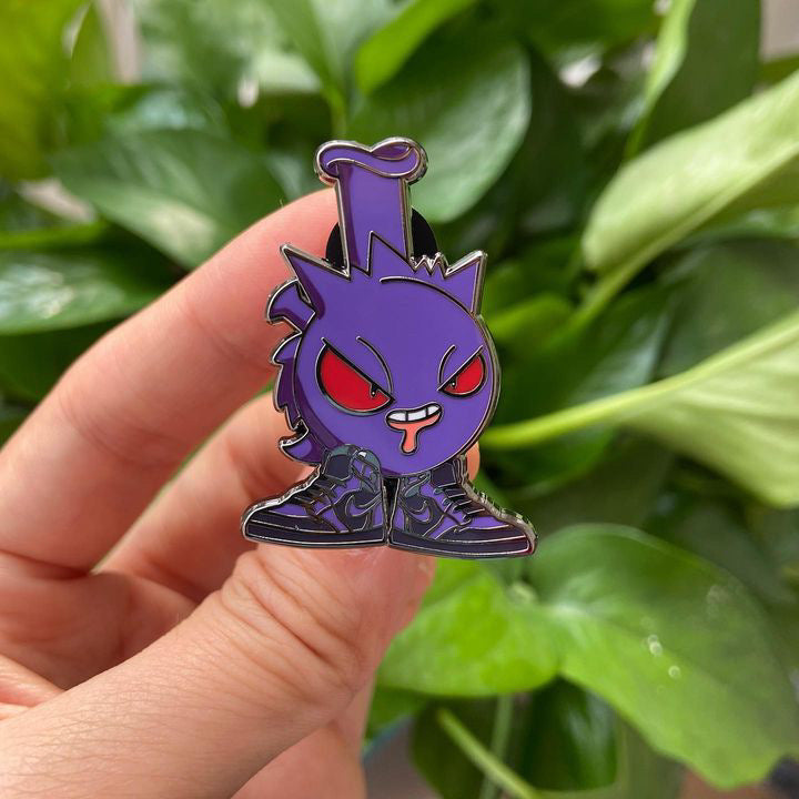 Gengar Buddy Bong Pins