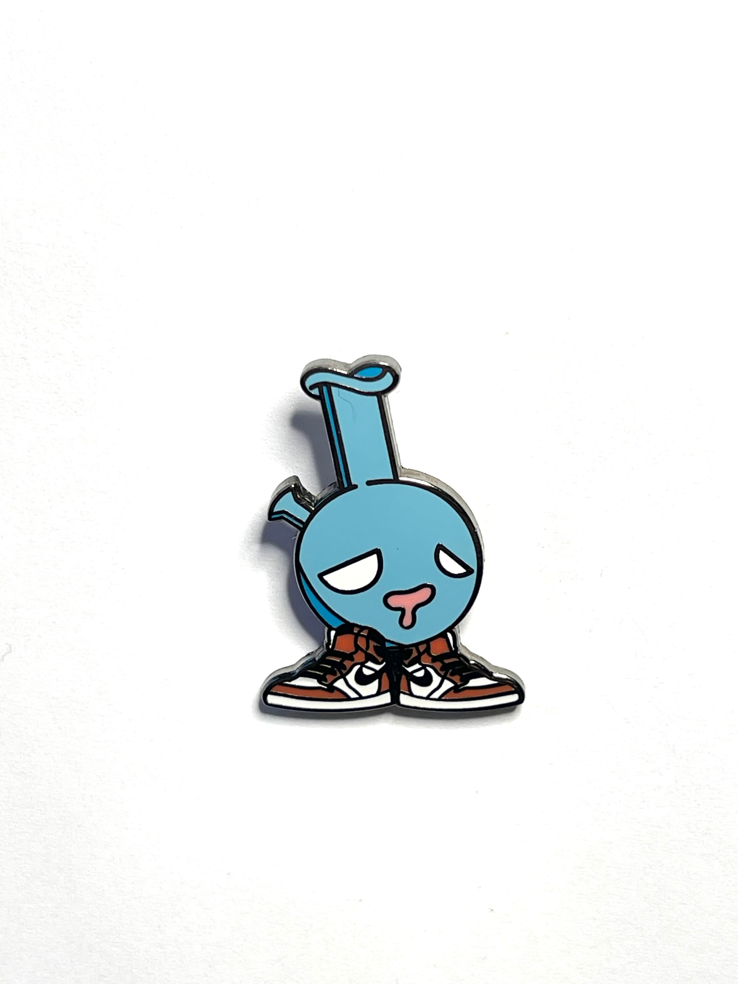 Mini Blue Buddy Bong Pin