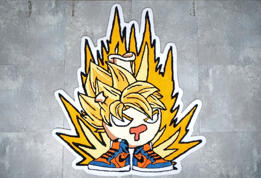 Buddy Super Saiyan Rug