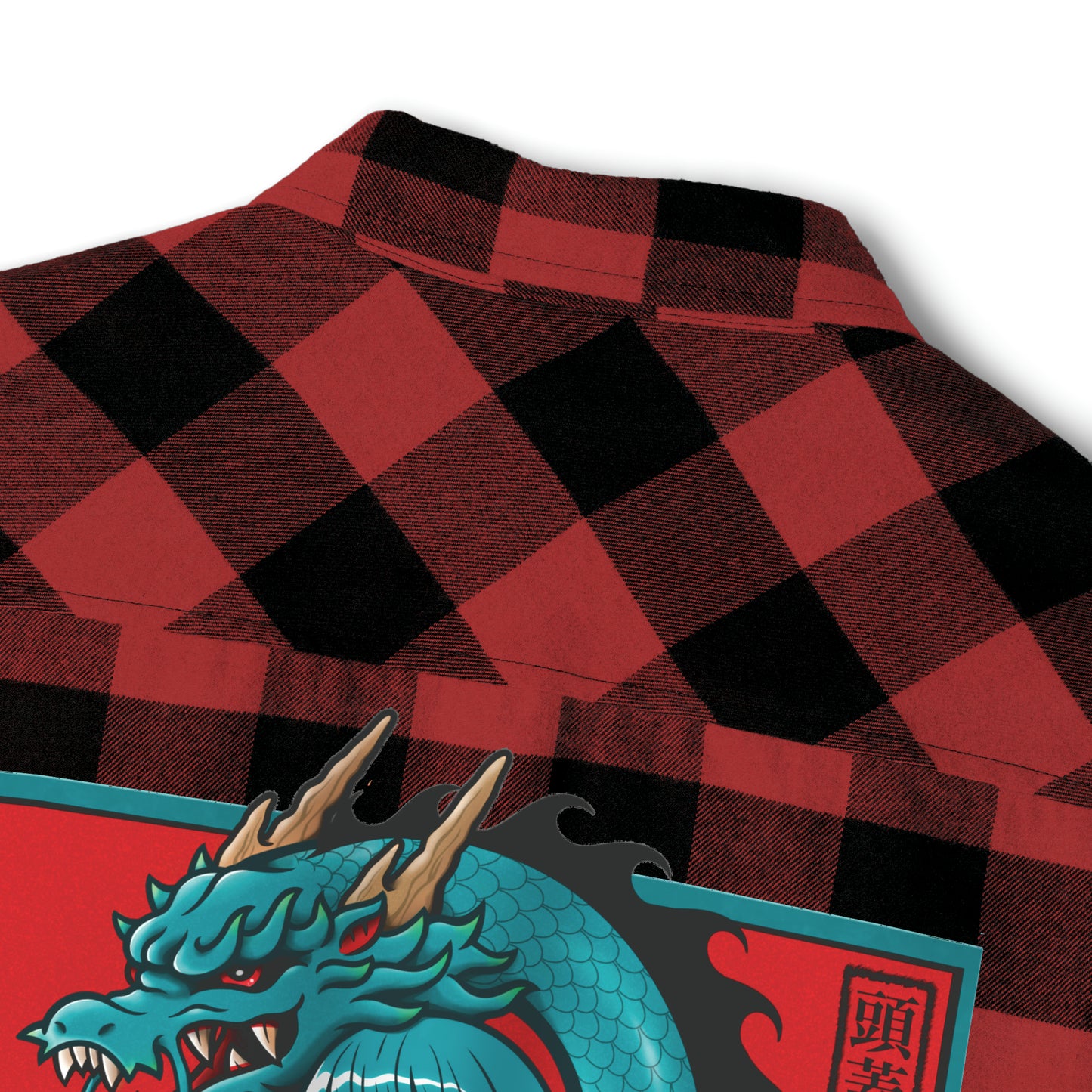 Dragon Chick Flannel Shirt