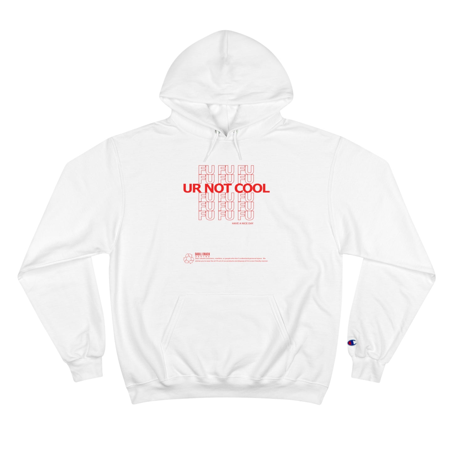 F.U Champion Hoodie