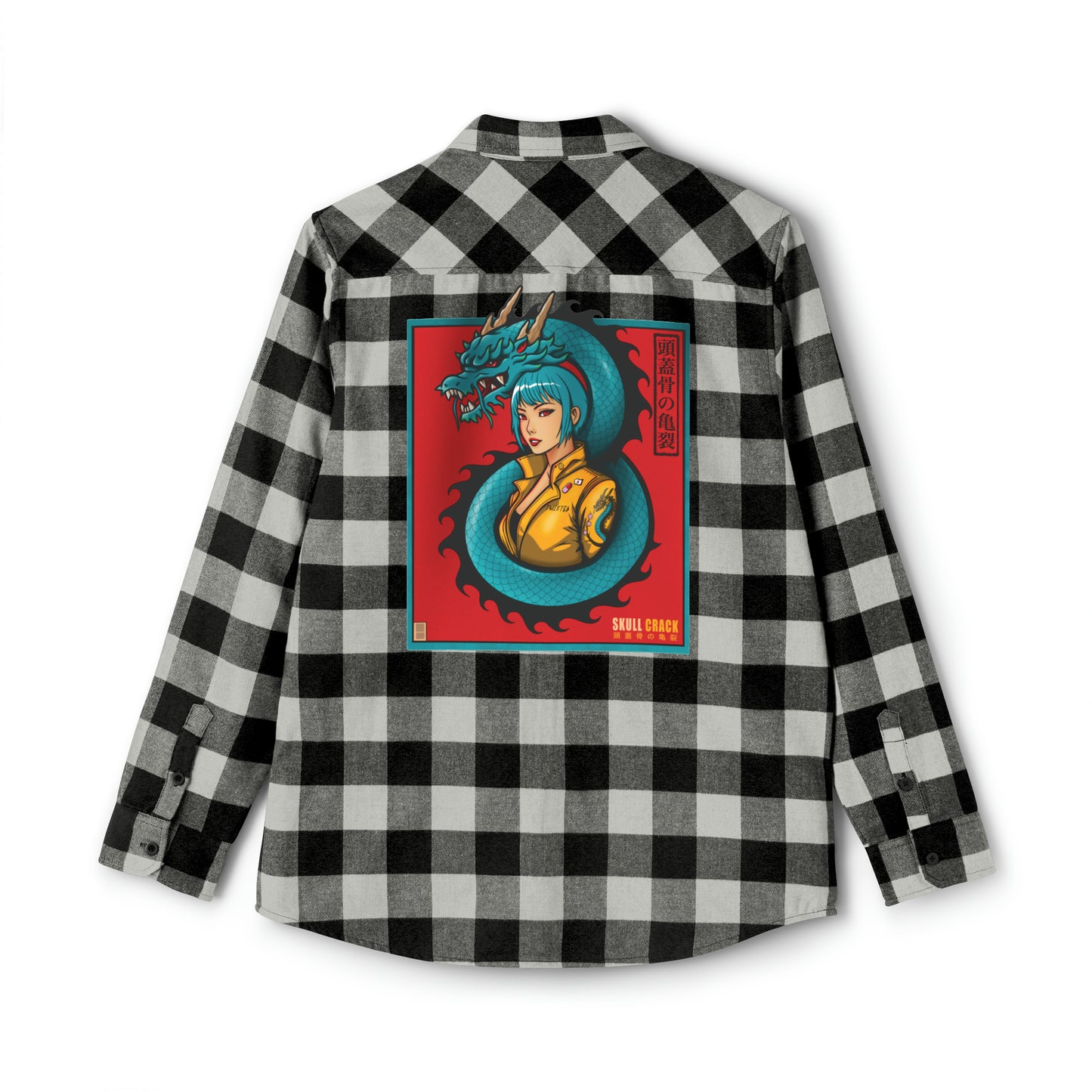 Dragon Chick Flannel Shirt