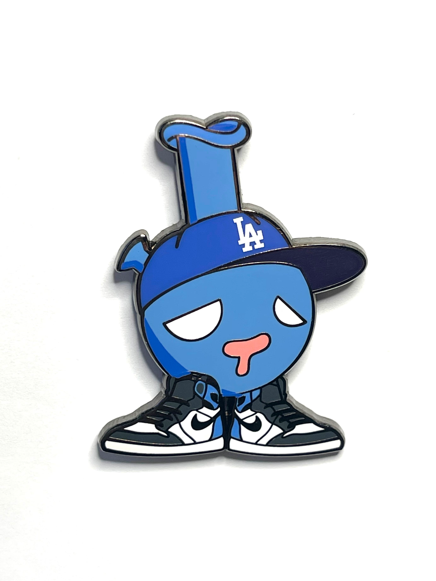 Dodger Blue LA Buddy Bong Pin