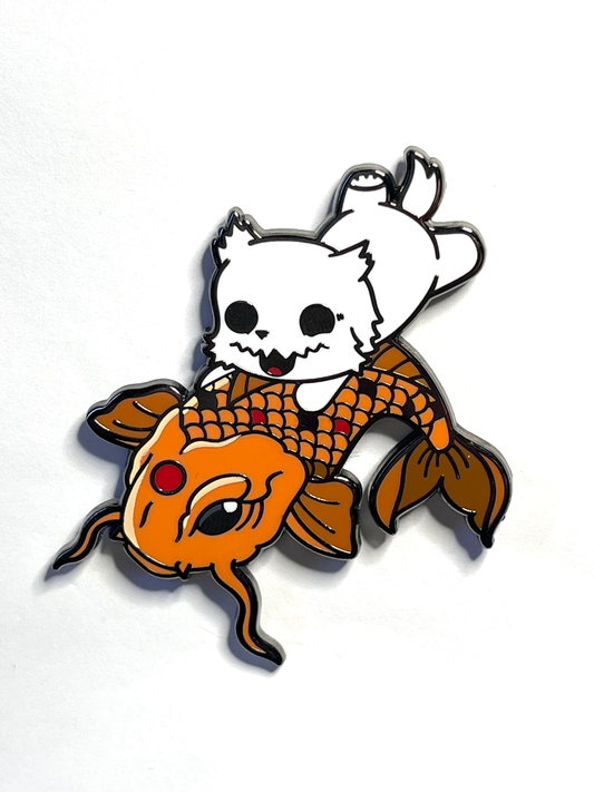 Koi Rider Sunny Pin