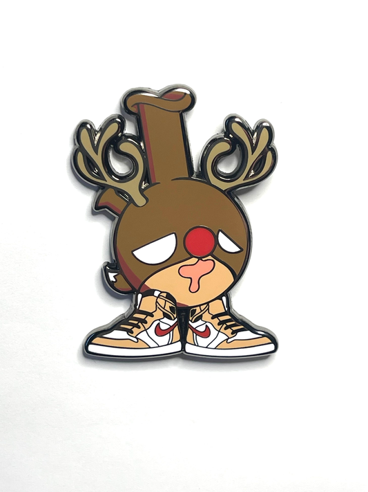 Reindeer Buddy Pin