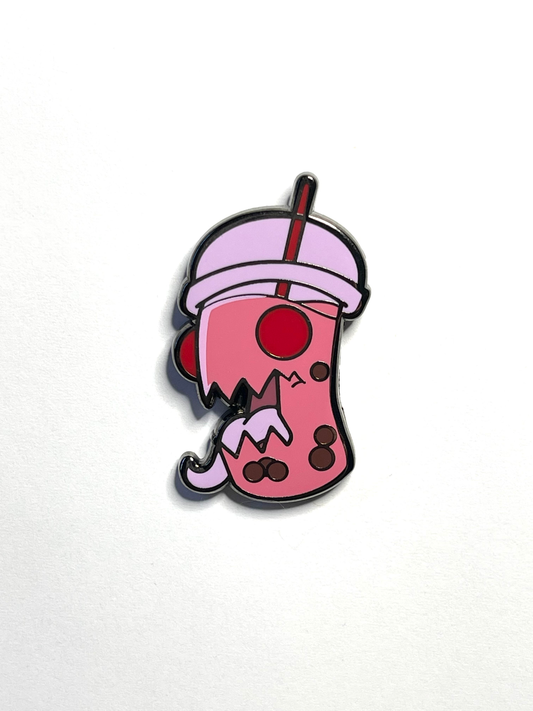 Sakura Boba Monster Pin